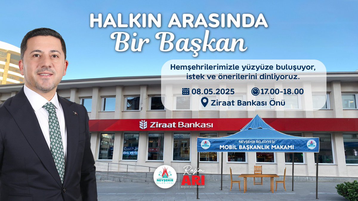 Nevşehir Belediyesi, Mobil Başkanlık Makamı ile Vatandaşlarla Buluşacak