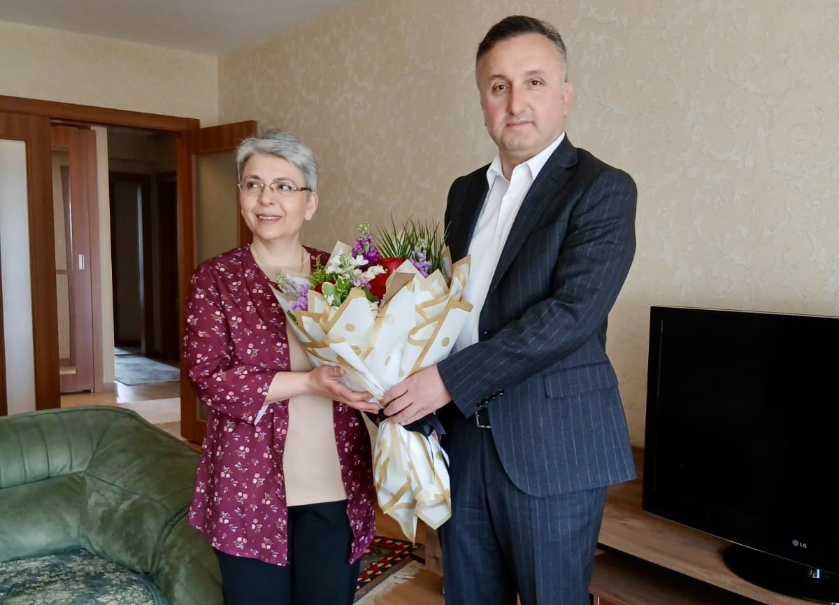İl Millî Eğitim Müdürü Esen, Emekli Öğretmeni Ziyaret Etti
