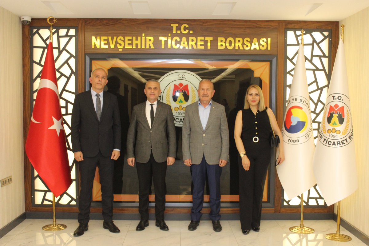 SGK İl Müdürü Baltacı, Nevşehir Ticaret Borsası Başkanı Salaş'ı Ziyaret Etti