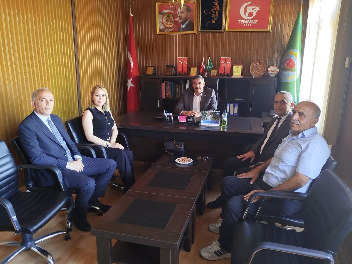 SGK İl Müdürü, Nevşehir Ziraat Odası Başkanı'nı Ziyaret Etti