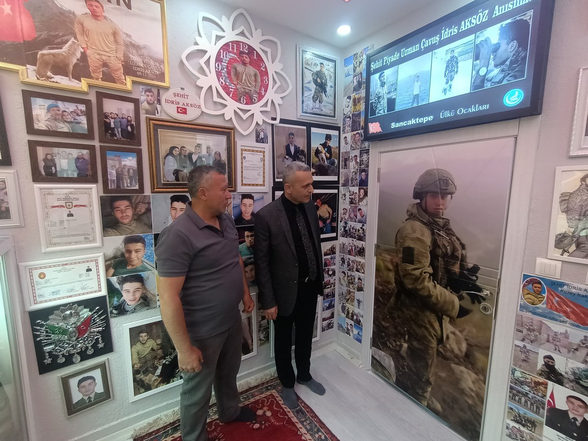 Nevşehir SGK Müdürü, Pençe Yıldırım Şehidi İdris Aksöz'ün Ailesini Ziyaret Etti