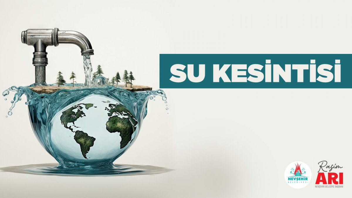 Nevşehir'de 2000 Evler Mahallesi'nde Planlı Su Kesintisi