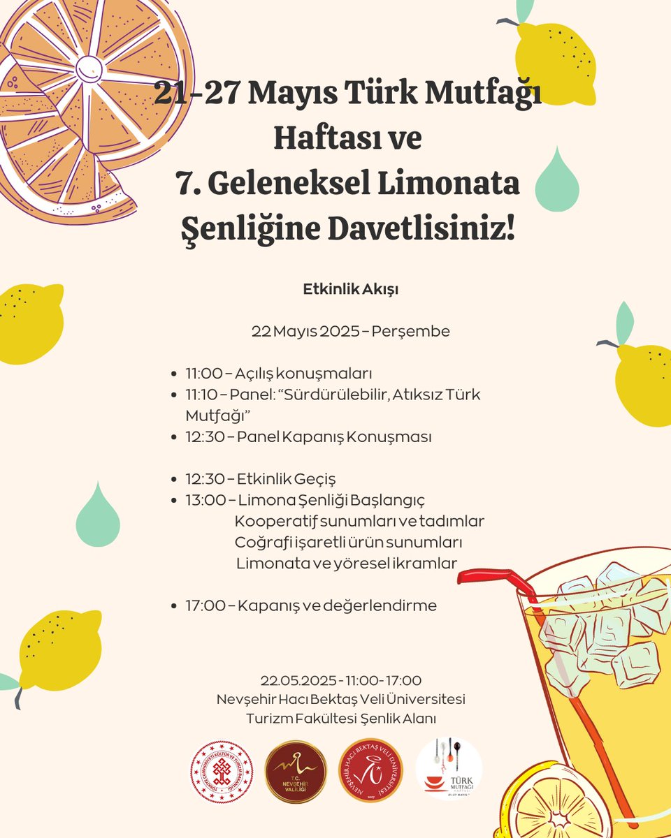 Nevşehir'de Türk Mutfağı Haftası Etkinlikleri Başlıyor