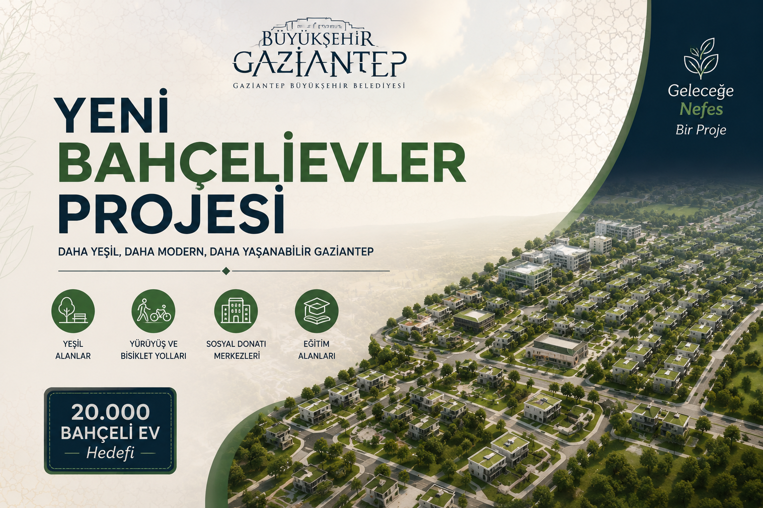 Fatma Şahin'den Yeni Bahçelievler Projesi 