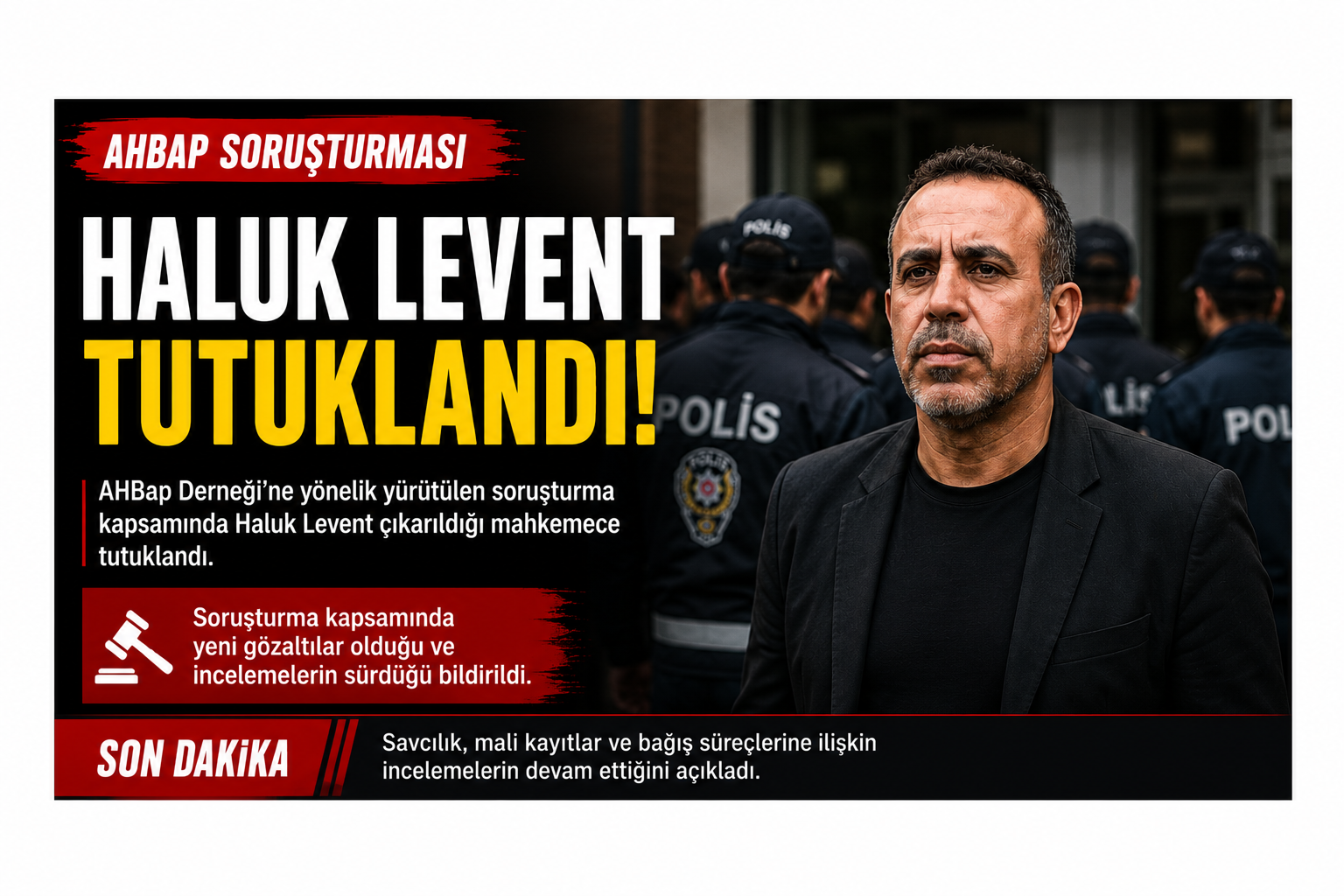 AHBAP Soruşturmasında Yeni Gelişme! Gözaltılar ve Tutuklama Talepleri Gündemde