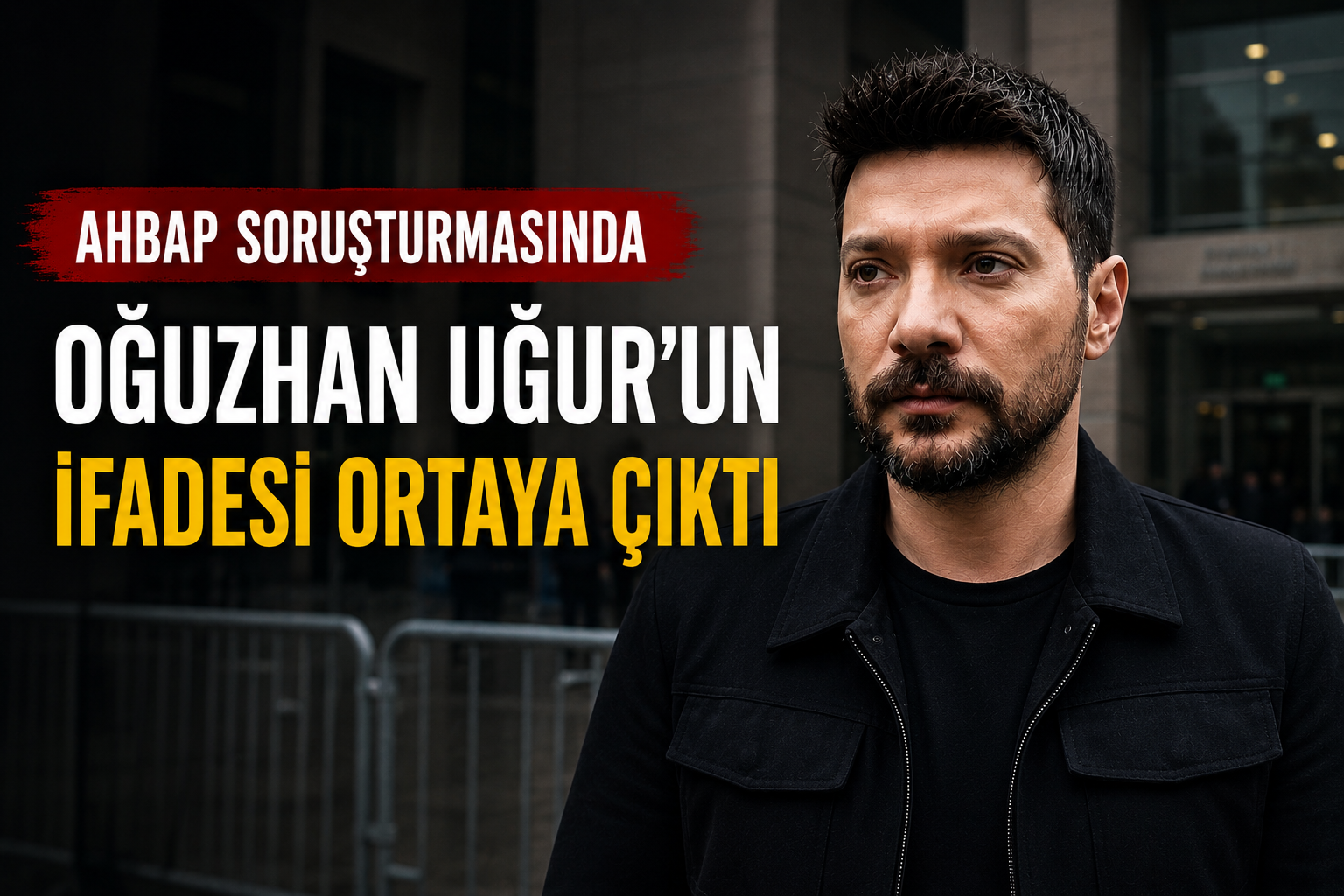 Oğuzhan Uğur'un İfadesi Ortaya Çıktı: 